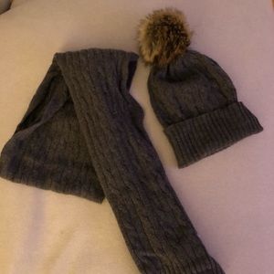 Polo Ralph Lauren cashmere hat & scarf